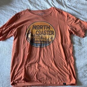 North Coaster Graphic Orange Tee
